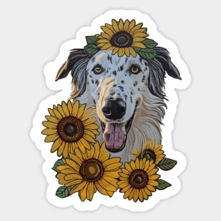 Borzoi Sticker